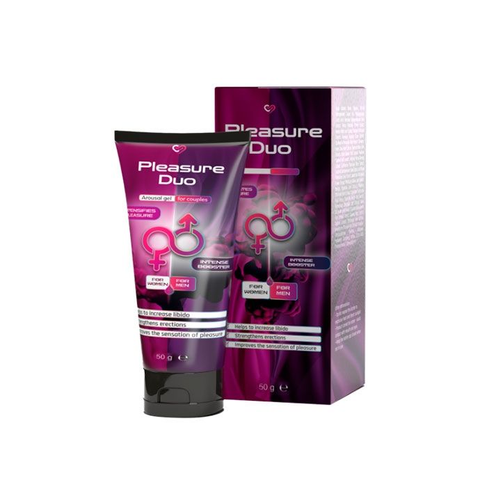 Pleasure Duo - kitzikapen eta handitze gel Lorcan