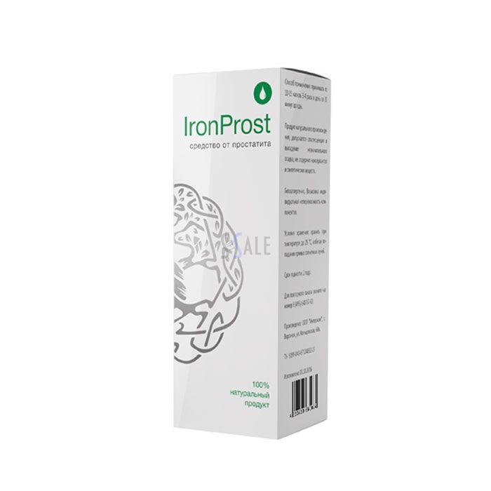 IronProst - prostatit üçün damcılar Tsxaltuboda