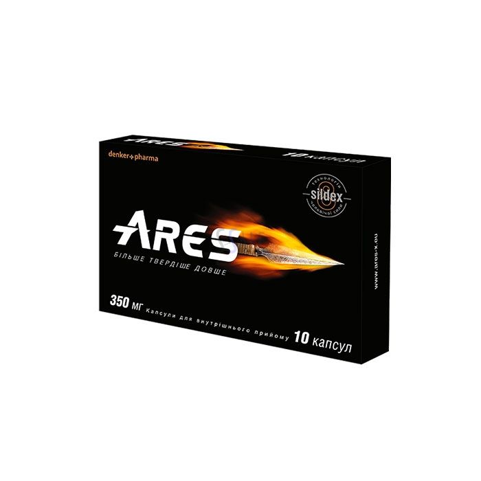 Ares - kapsle pro zvýšení tónu a mužské síly v Kielcích