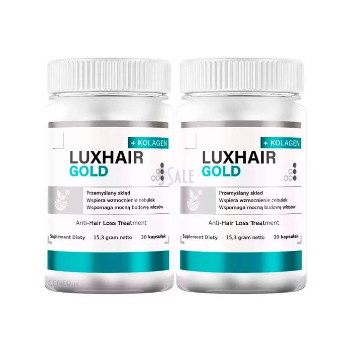 LuxHair Gold - капсули для росту волосся у Глогув