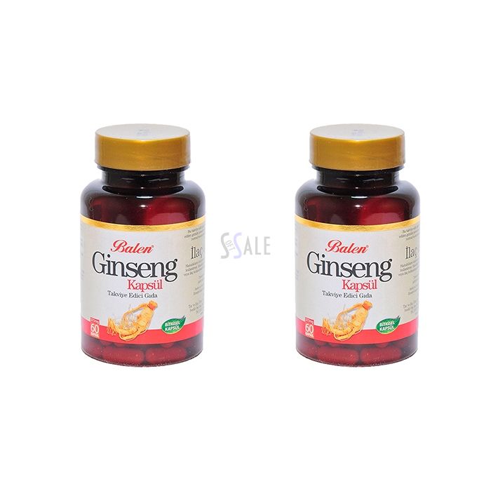 Ginseng - ginseng capsules for potency in Abash