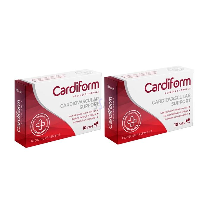 Cardiform - капсули за хипертония във Велико Търново