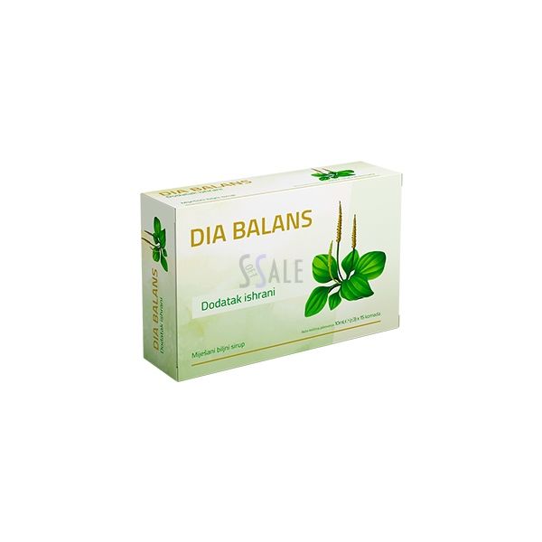 Dia Balans - means for normalizing sugar levels in Sanskah-Most