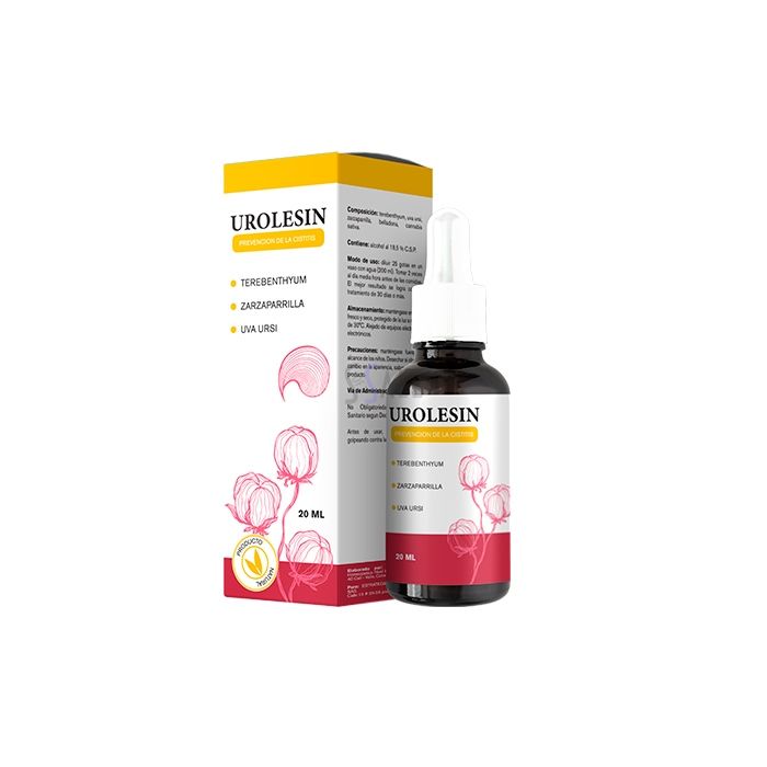 Urolesin Drops - product for the health of the genitourinary system in Buzau