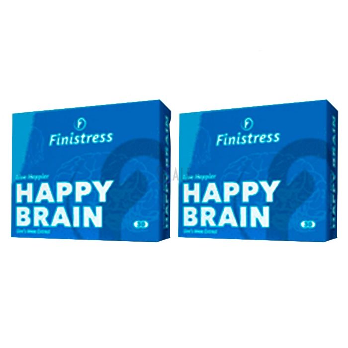 Finistress Happy Brain - capsules to improve brain activity in Engomi