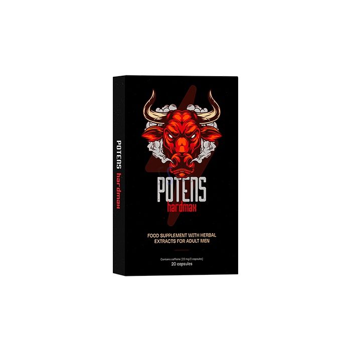 Potens Hardmax - capsules for potency in Tbilisi