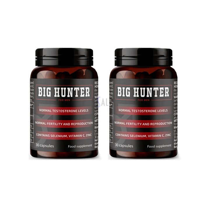 Big Hunter - capsules for prostatitis in Eger