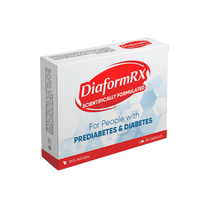 DiaformRX caps - means for normalizing sugar levels in Stuttgart