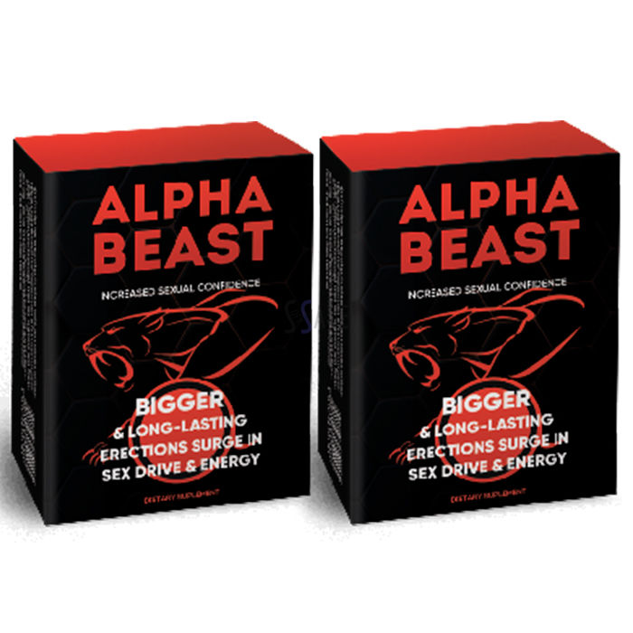 Alpha Beast caps - stimulateur de libido masculine à Chalcis