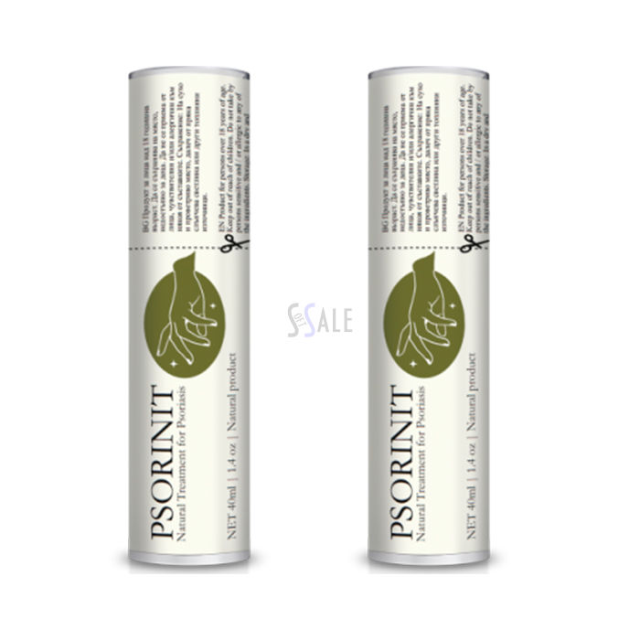 Psorinit - product for skin health when signs of scaly lesions appear or worsen in Aytos